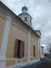Трапезная церкви Петра и Павла в усадьбе Ясенево (фрагмент)