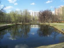 пруд в парке Воронцово