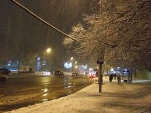 ледяной дождь на улице Обручева