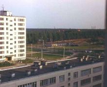 Вид на здание 127 ом (2-й микрорайон Теплого Стана). 1970-е